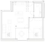 2302: 2.5 Zimmerwohnung 3.OG Mitte-Ost