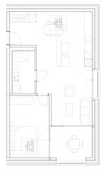 2301: 2.5 Zimmerwohnung 3.OG Ost